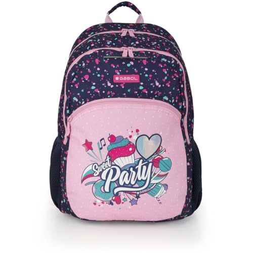 gabol-party-mochila-escolar-adaptable-a-carro-34x46x20-cm-azul-marino-poli-ster- image 7