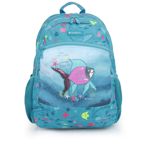 gabol-acqua-mochila-escolar-adaptable-a-carro-34x46x20-cm-turquesa-poli-ster-res image 6