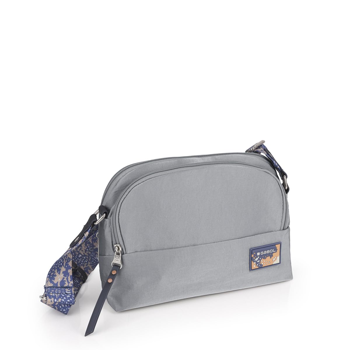 gabol-luz-bolso-peque-o-con-dos-compartimentos-en-nylon-crinkle-y-piel-sint-tica image 5