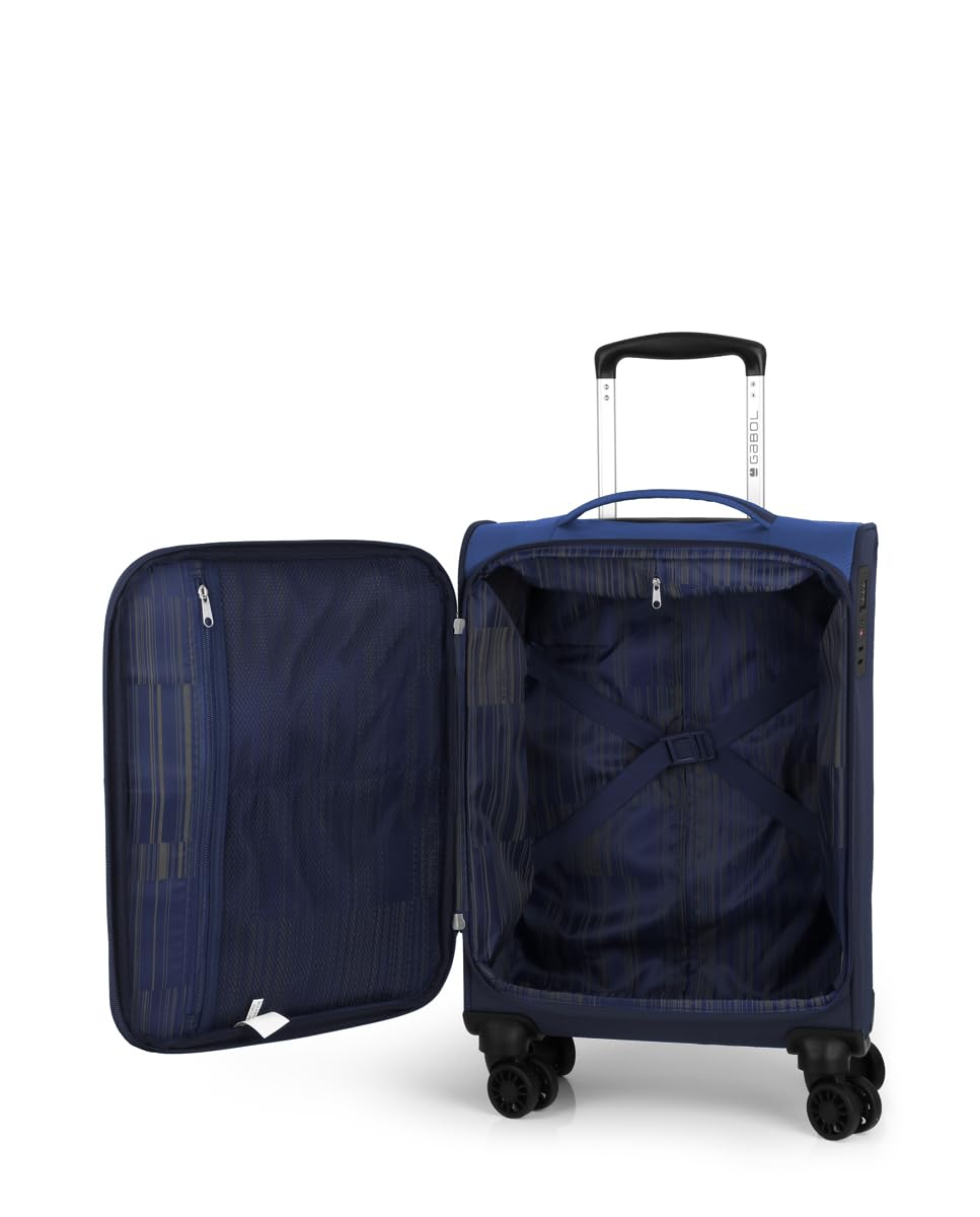 gabol-cloud-5096-maleta-de-cabina-blanda-55x38x20-cm-35-l-2-kg-4-ruedas-dobles-c image 5