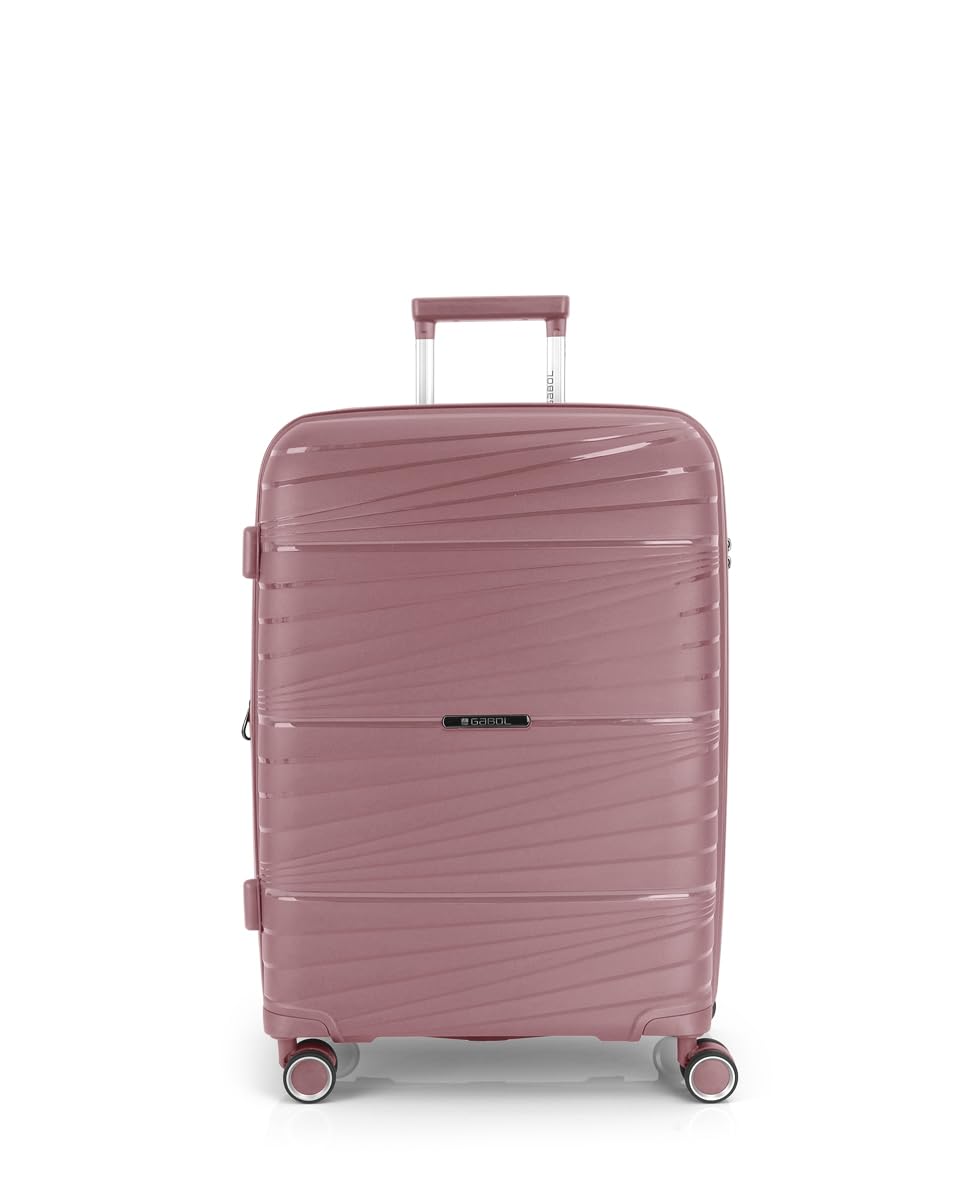 gabol-kiba-maleta-mediana-r-gida-rosa-equipaje-facturable-con-doble-separador-cr image 1