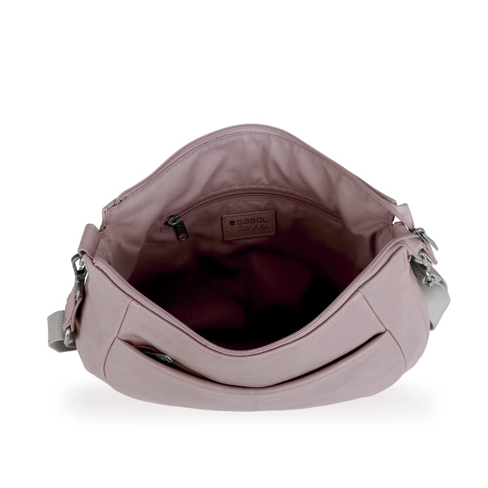 gabol-prodigy-bolso-bandolera-de-piel-sint-tica-rosa-claro-con-bandolera-de-segu image 4