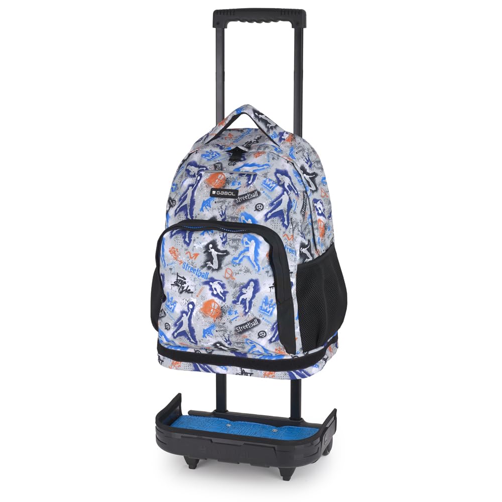 gabol-freedom-mochila-escolar-con-ruedas-desmontable-34x46x20-cm-resistente-al-a image 2