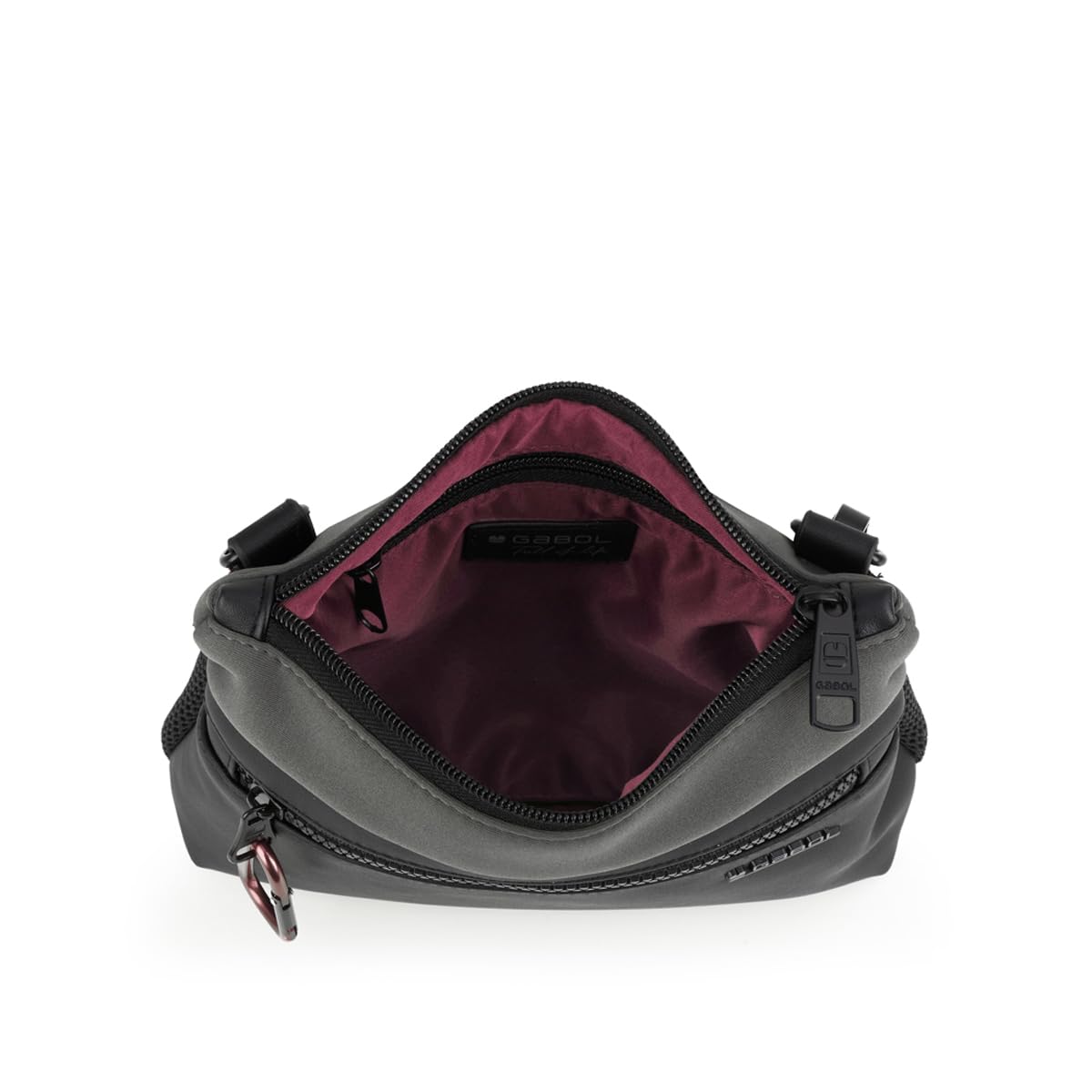 gabol-nicole-bolso-peque-o-de-piel-sint-tica-y-neopreno-negro-22x16x5-cm image 4