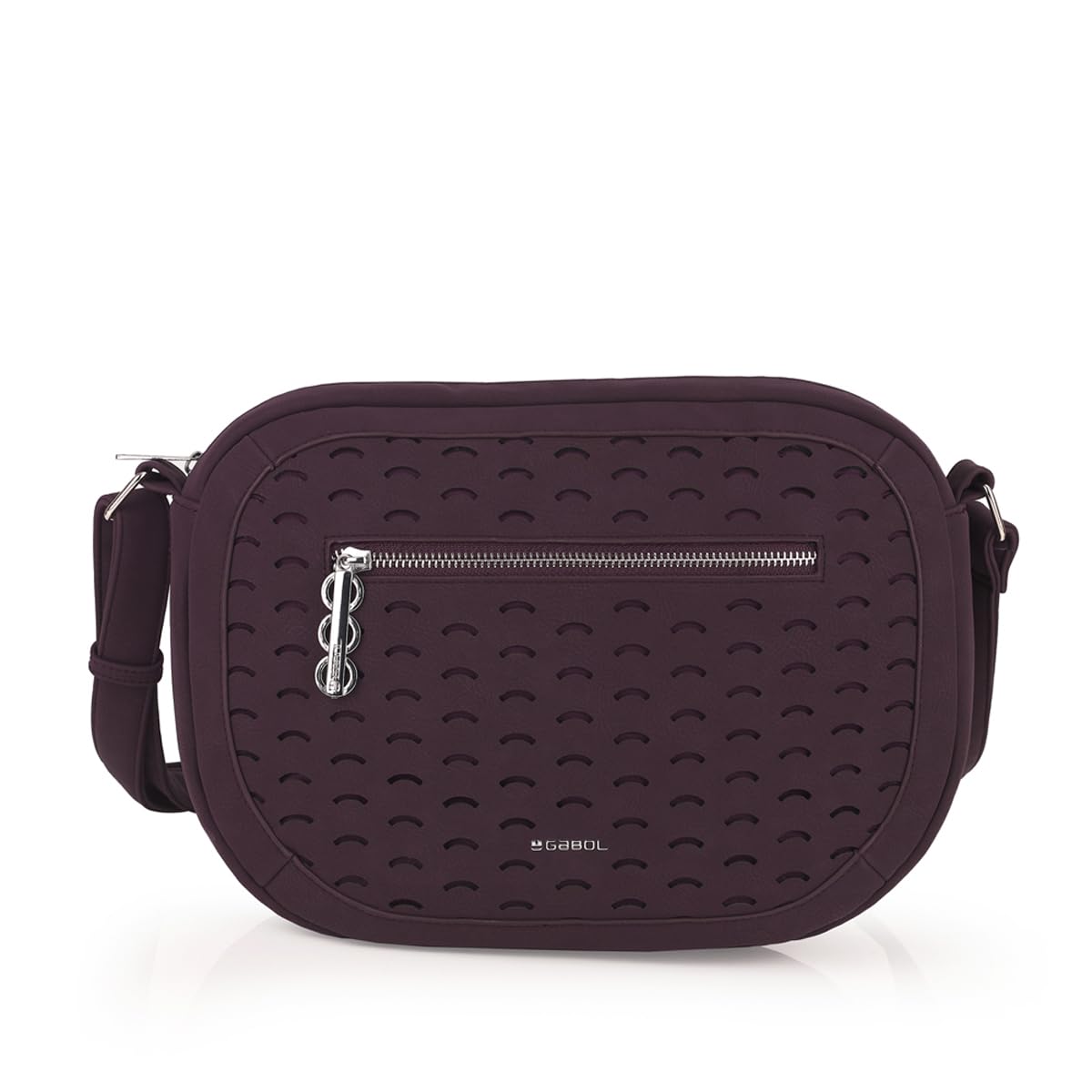 gabol-bolso-bandolera-tha-s-de-piel-sint-tica-burdeos-32x22x8-cm image 1