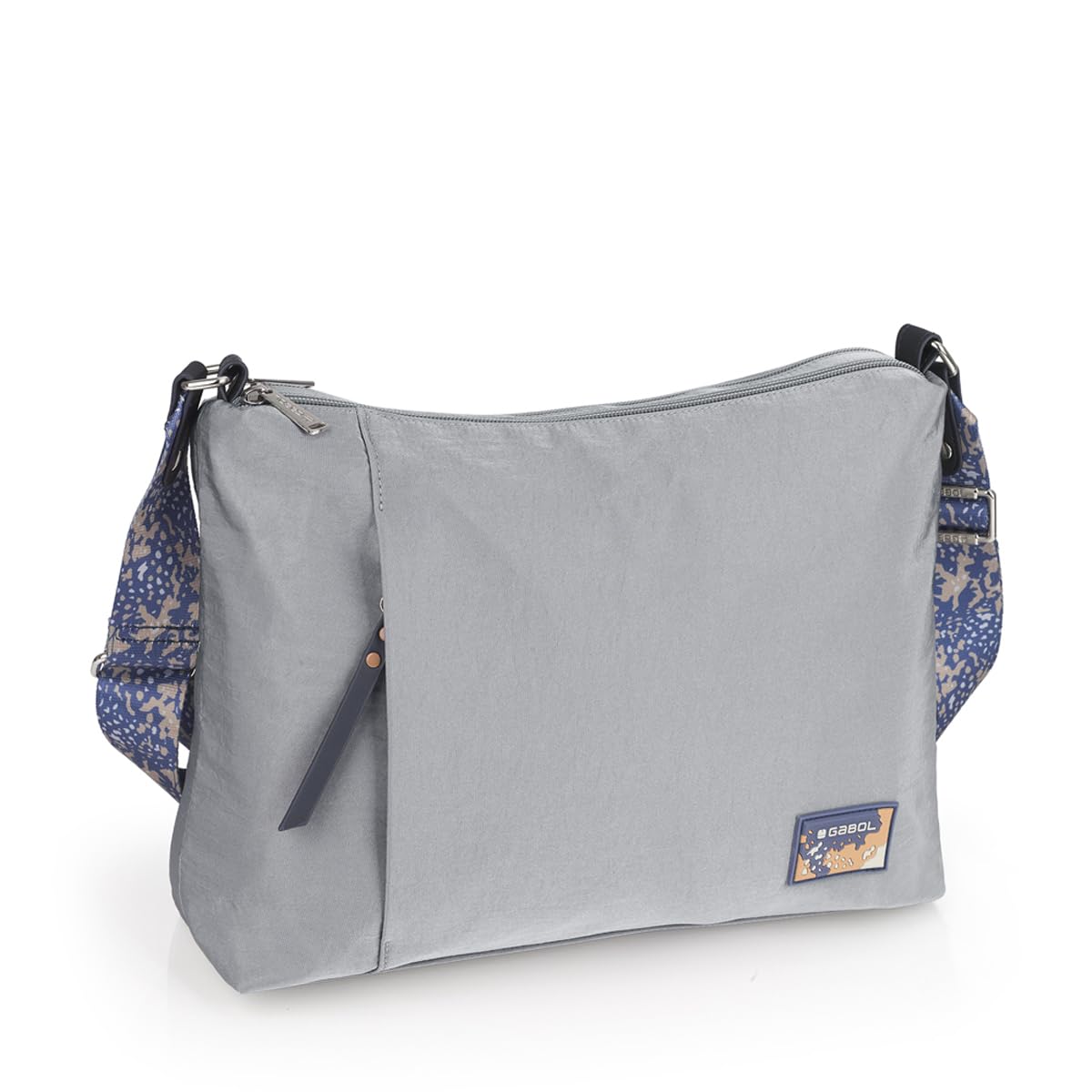gabol-luz-bolso-mediano-con-2-compartimentos-de-nylon-crinkle-y-piel-sint-tica-g image 5