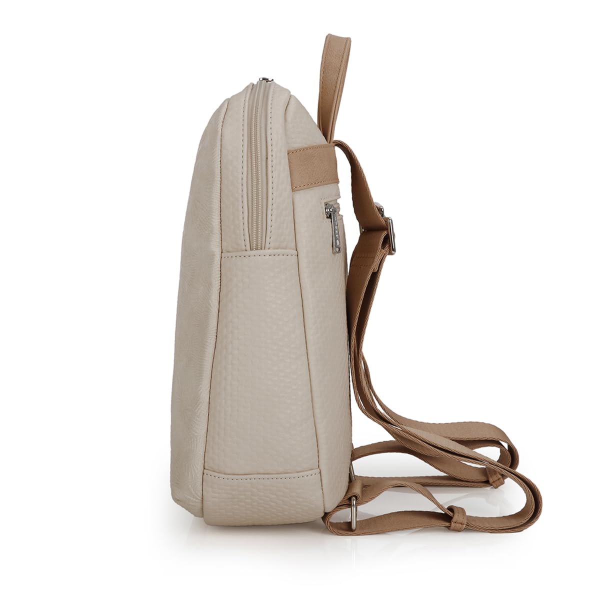 gabol-muriel-mochila-de-piel-sint-tica-beige-26x32x11-cm-libre-de-pvc image 2