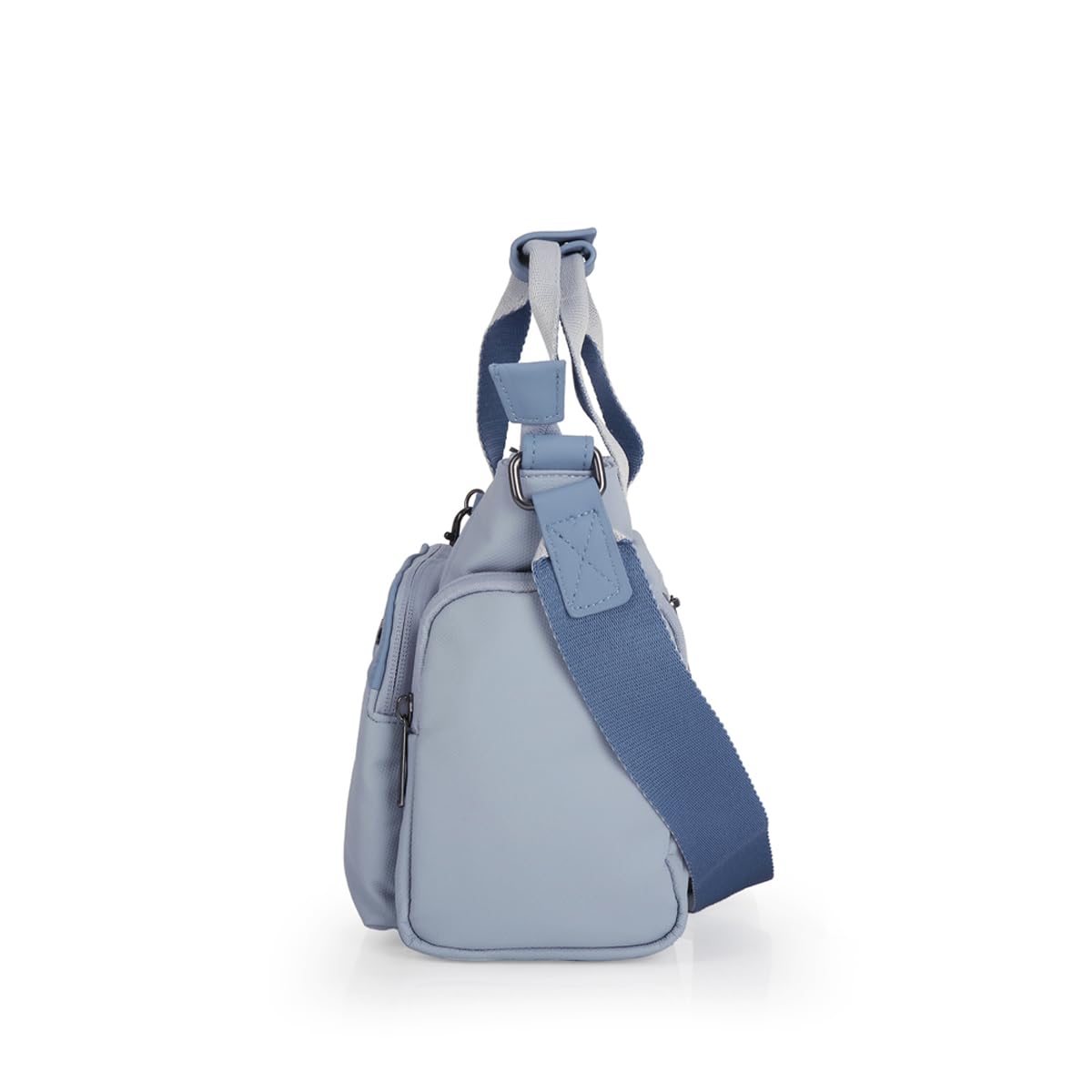gabol-vega-bolso-de-poli-ster-resinado-y-piel-sint-tica-azul-25x18x10-cm-resiste image 2