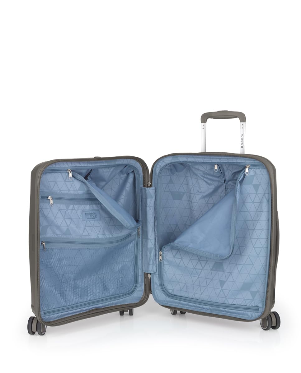 gabol-queens-maleta-de-cabina-r-gida-expandible-champagne-54x40x22-25-cm-47-9l-2 image 5