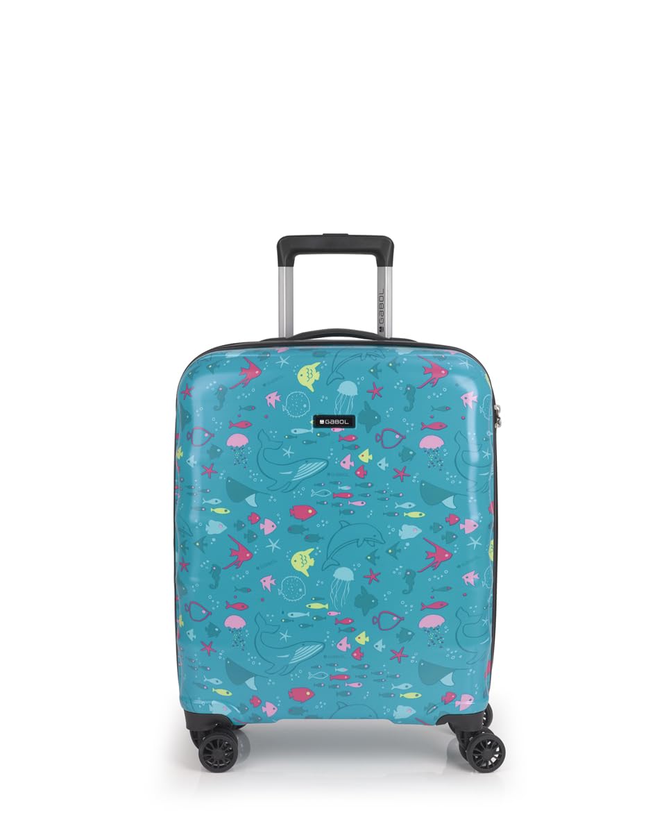 gabol-acqua-maleta-de-cabina-infantil-r-gida-40x55x20-cm-turquesa-con-4-ruedas-d image 1