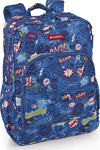 gabol-bang-mochila-infantil-44-cm-multicolor-con-estampado-de-mensajes image 2