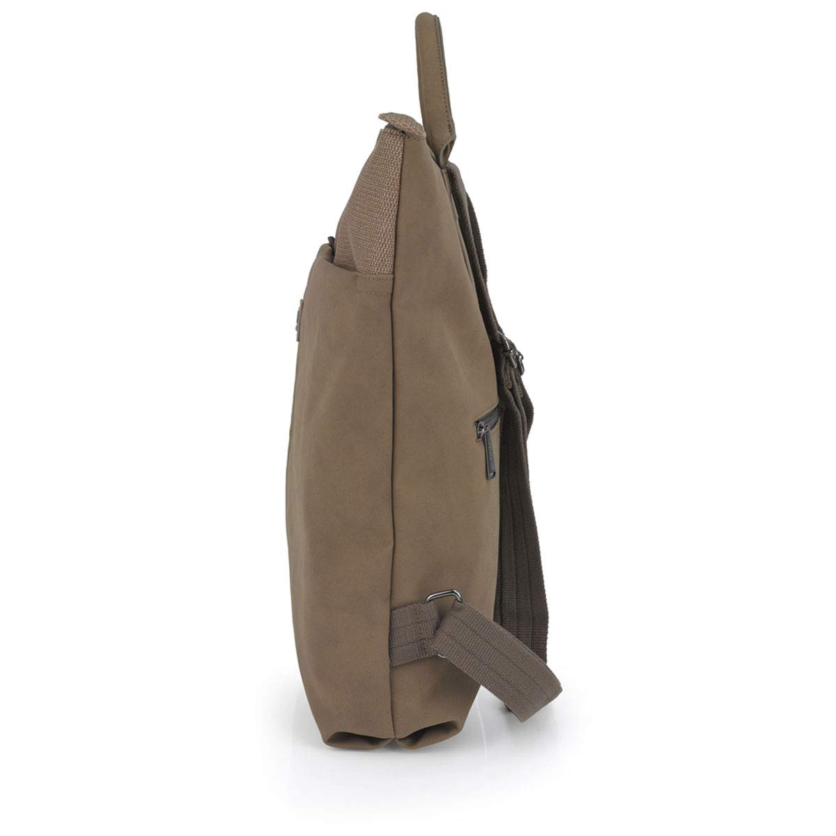 gabol-cross-mochila-bandolera-urbana-marr-n-dise-o-espa-ol-compacto-para-diario image 2