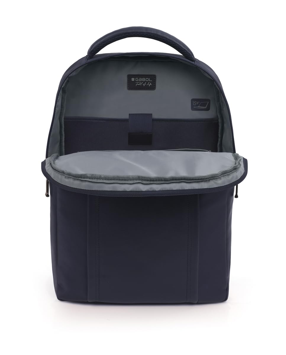 gabol-jazz-mochila-para-port-til-15-6-azul-con-2-departamentos-piel-sint-tica-li image 4