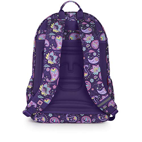 gabol-pranah-mochila-infantil-adaptable-a-carro-morada-espalda-termoformada image 7