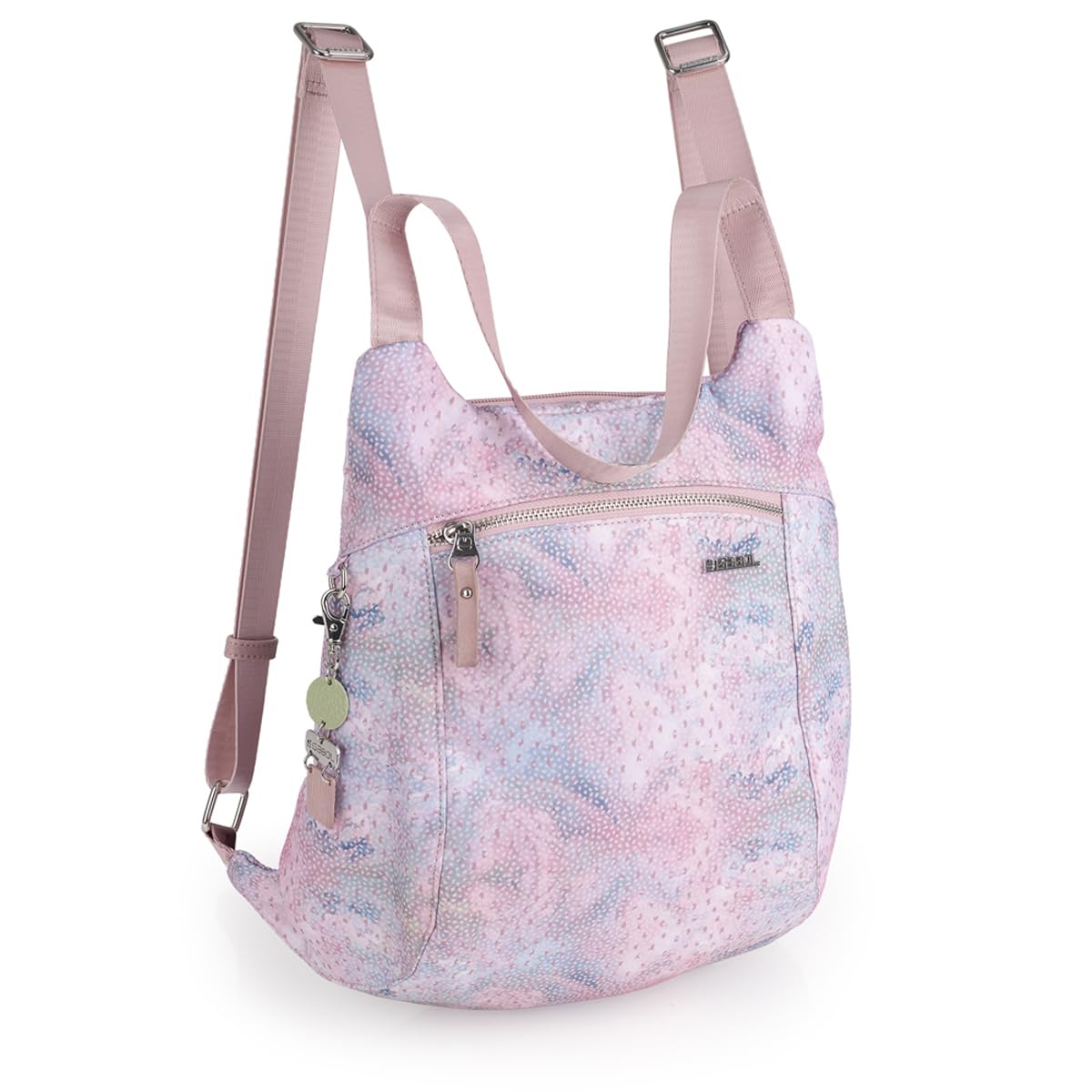 gabol-nabila-mochila-bolso-en-poli-ster-y-piel-sint-tica-rosa-resistente-al-agua image 5