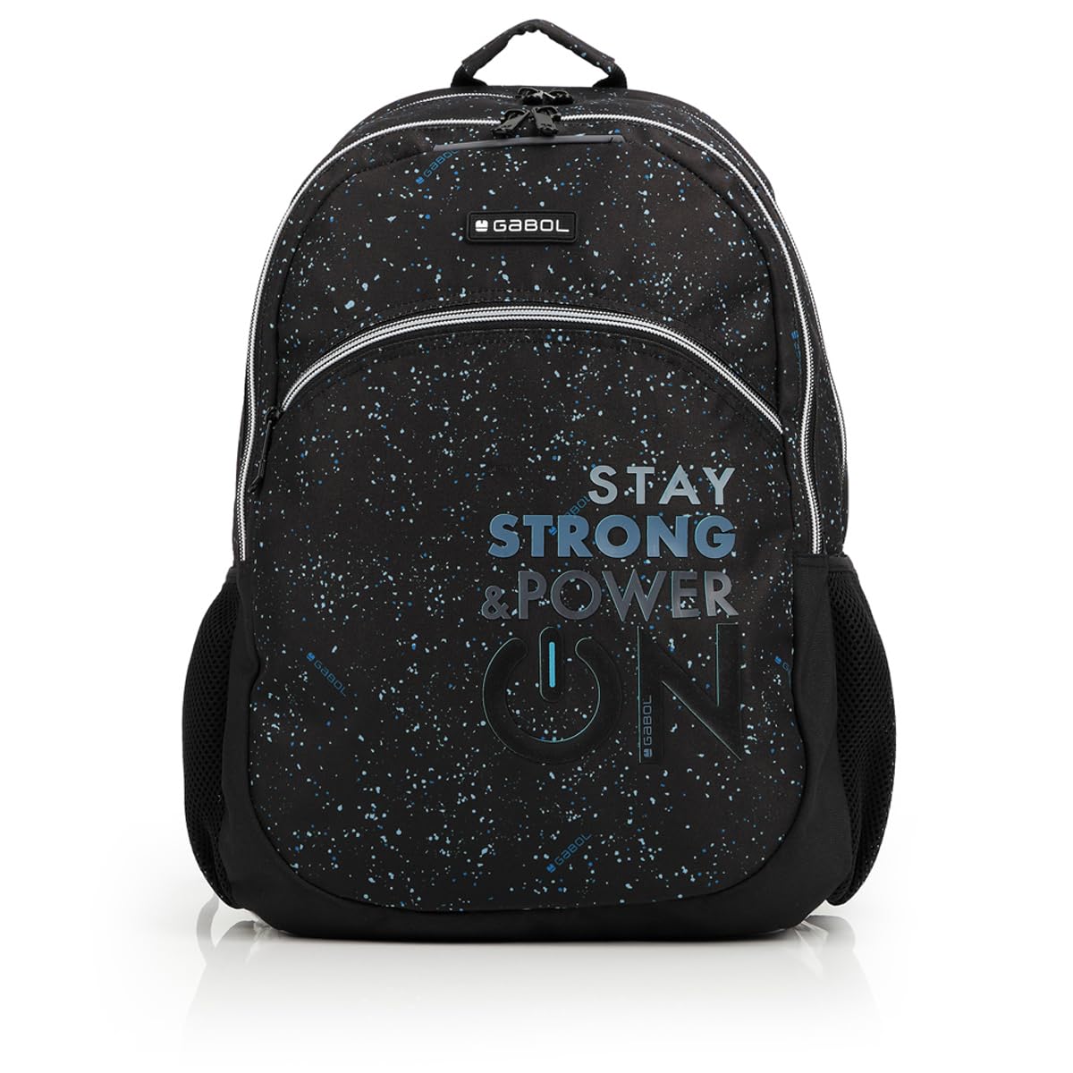 gabol-galaxy-mochila-escolar-adaptable-a-carro-34x46x20-cm-negro-2-compartimento image 1