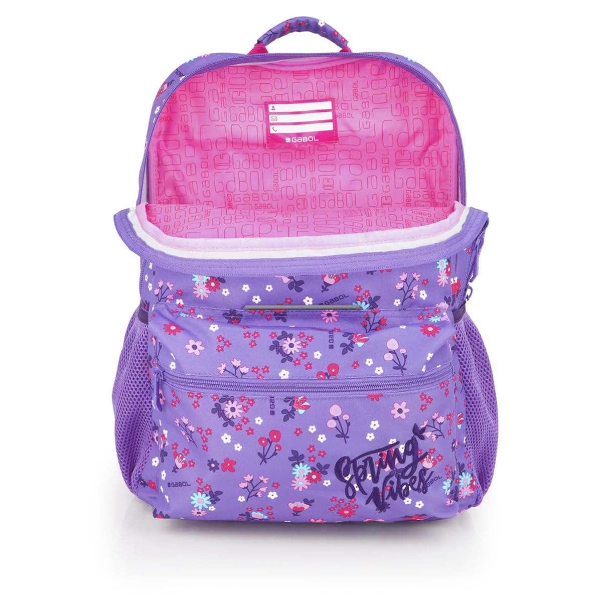 gabol-violet-mochila-escolar-adaptable-a-carro-32x44x15-cm image 4