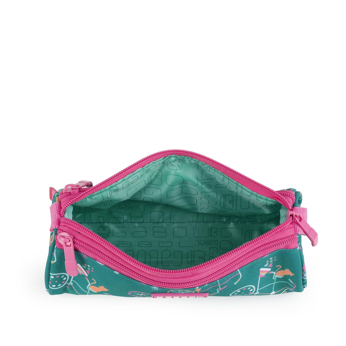gabol-estuche-triple-fiori-neceser-escolar-con-3-compartimentos image 4