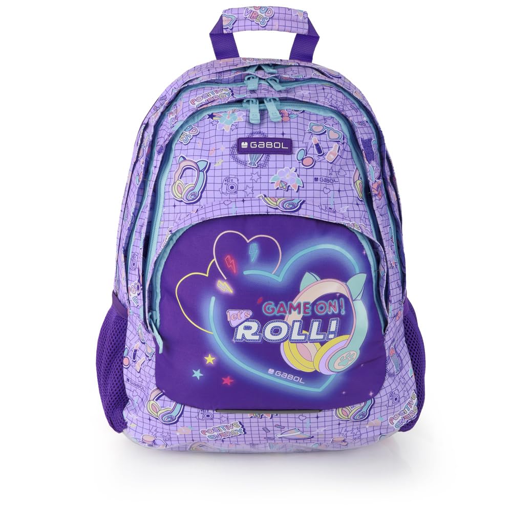 gabol-mochila-escolar-funny-32x44x18-cm-3-compartimentos-port-til-15-6-resistent image 1