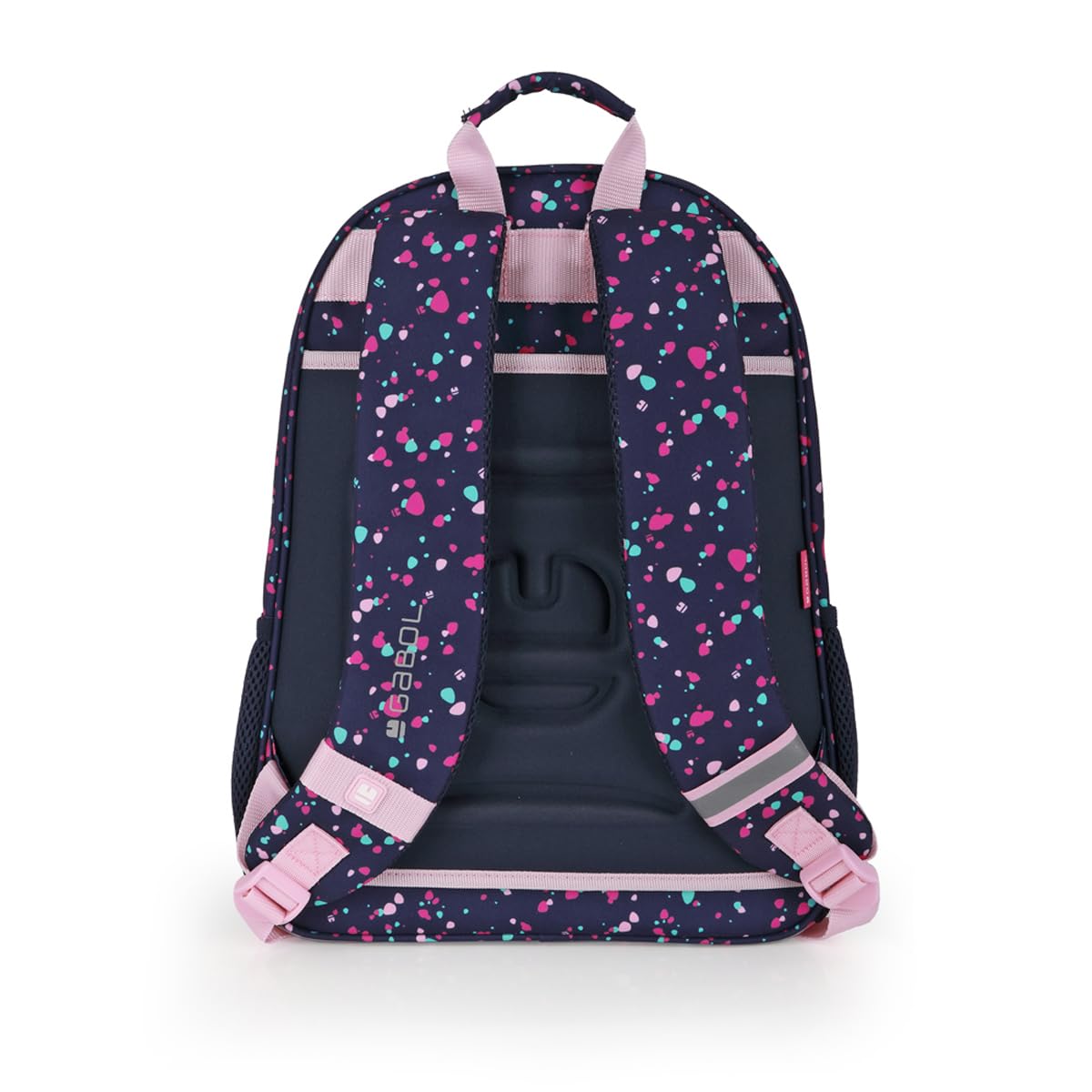 gabol-party-mochila-escolar-adaptable-a-carro-31x41x15-cm-azul-marino-espalda-te image 3