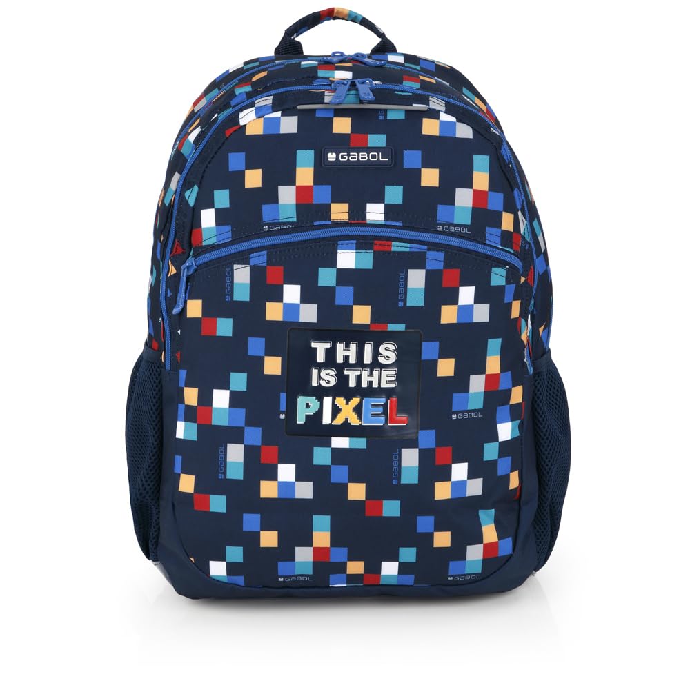 gabol-cubik-mochila-escolar-adaptable-a-carro-34x46x20-cm-azul-marino-2-comparti image 1