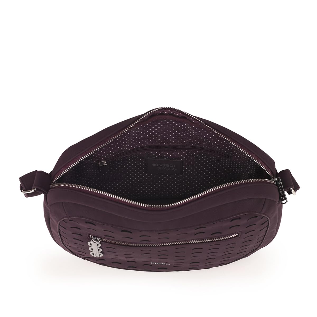 gabol-bolso-bandolera-tha-s-de-piel-sint-tica-burdeos-32x22x8-cm image 4