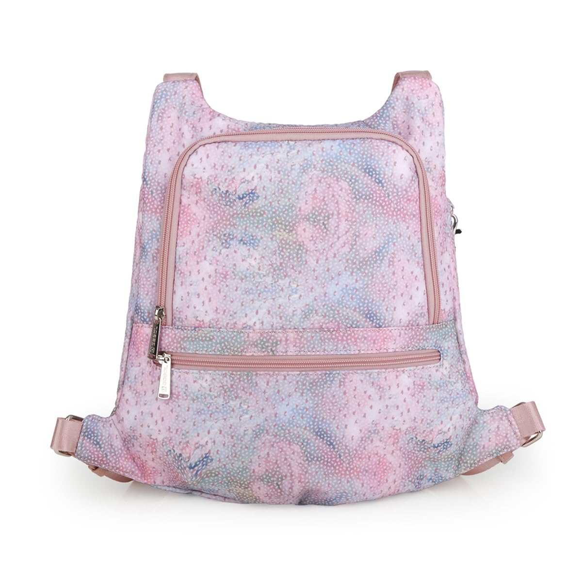 gabol-nabila-mochila-bolso-en-poli-ster-y-piel-sint-tica-rosa-resistente-al-agua image 3