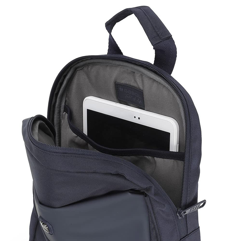 gabol-ready-mochila-azul-en-nylon-y-piel-sint-tica-resistente-al-agua-port-til-h image 5