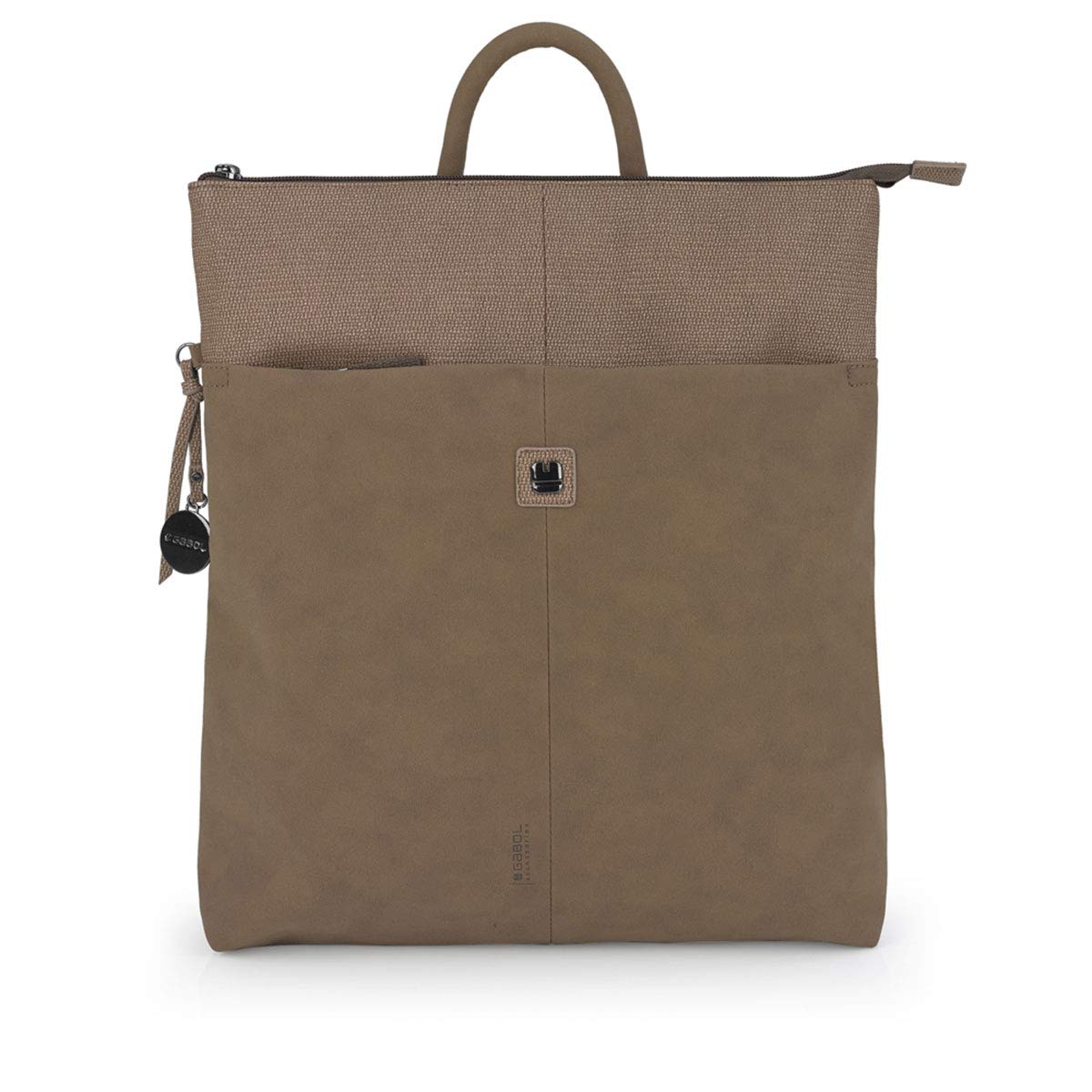 gabol-cross-mochila-bandolera-urbana-marr-n-dise-o-espa-ol-compacto-para-diario image 1