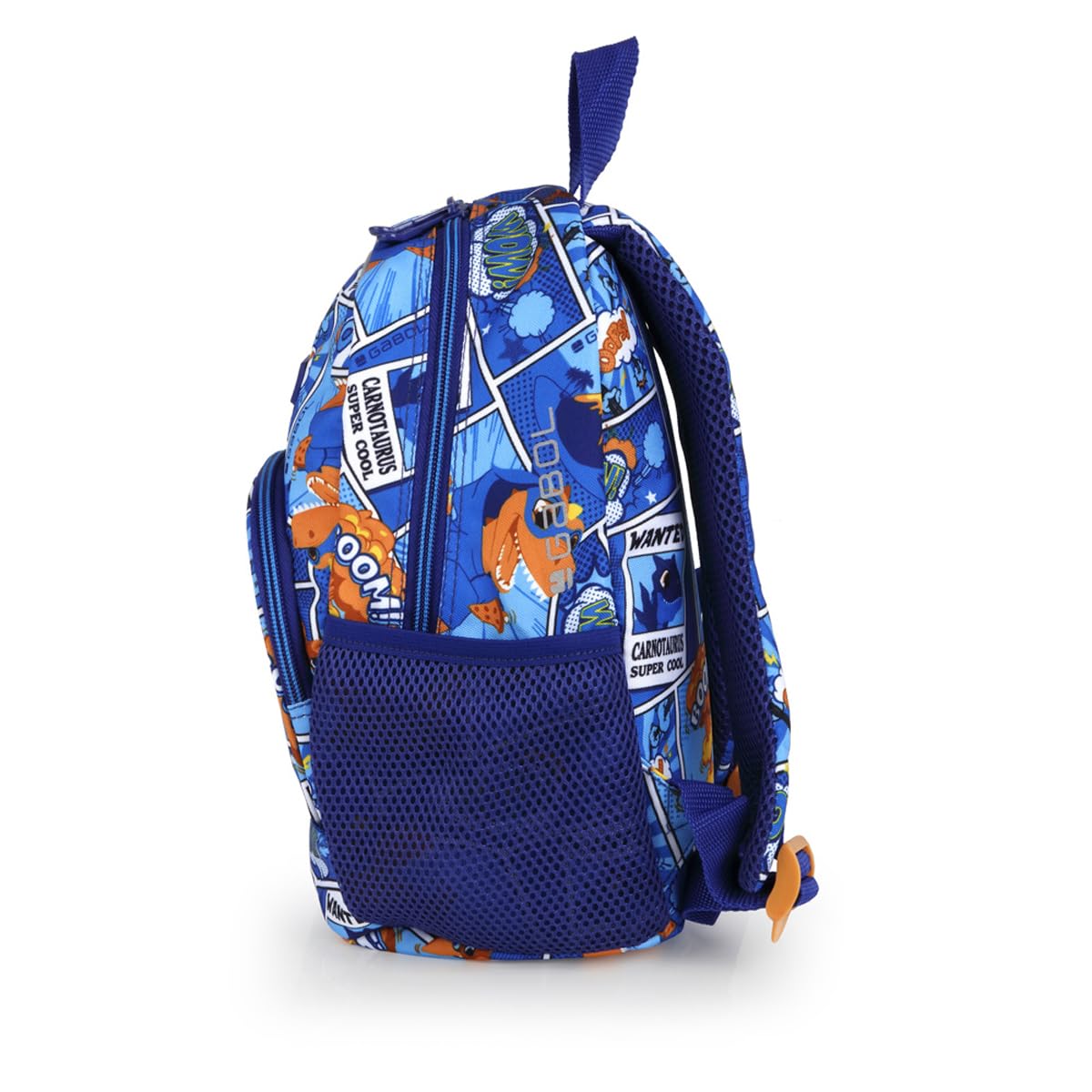 gabol-dino-mochila-infantil-peque-a-22x30x16-cm-azul-con-dinosaurios-espalda-aco image 2