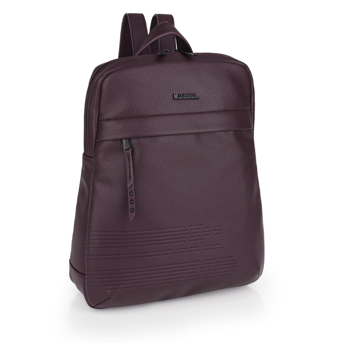 gabol-olivia-mochila-urbana-de-piel-sint-tica-burdeos-26x32x11-cm image 5