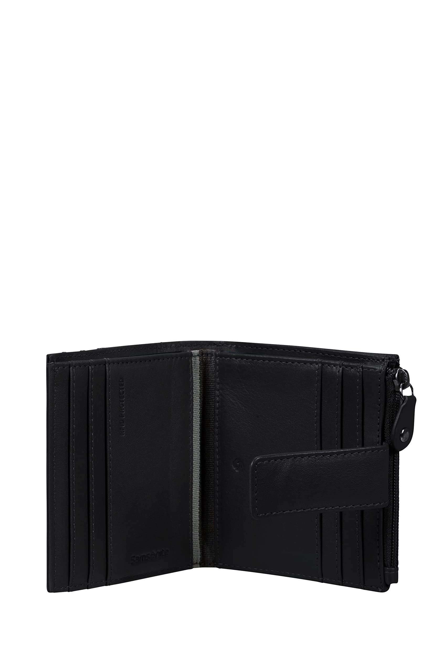 samsonite-flakgedlg-monedero-compacto-negro-10-cm-con-protecci-n-rfid image 3
