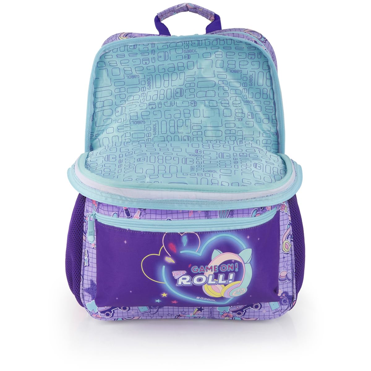 gabol-funny-mochila-escolar-adaptable-a-carro-32x44x15-cm-lila-2-compartimentos- image 4