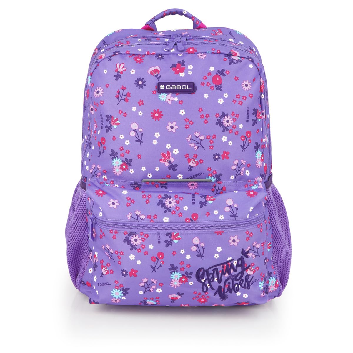 gabol-violet-mochila-escolar-adaptable-a-carro-32x44x15-cm image 1