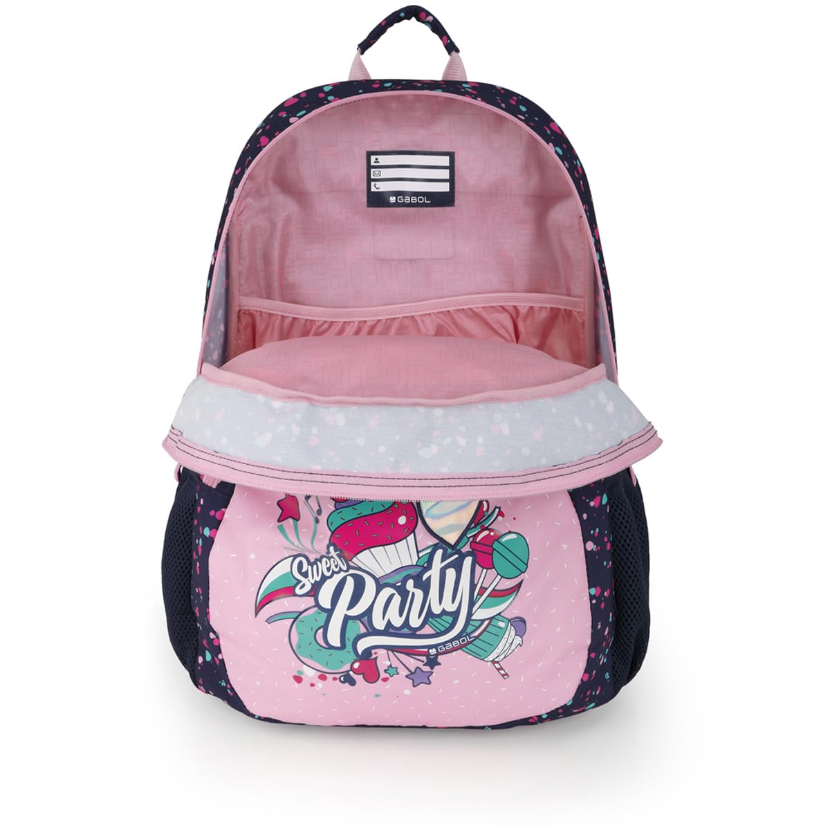 gabol-party-mochila-escolar-adaptable-a-carro-34x46x20-cm-azul-marino-poli-ster- image 4