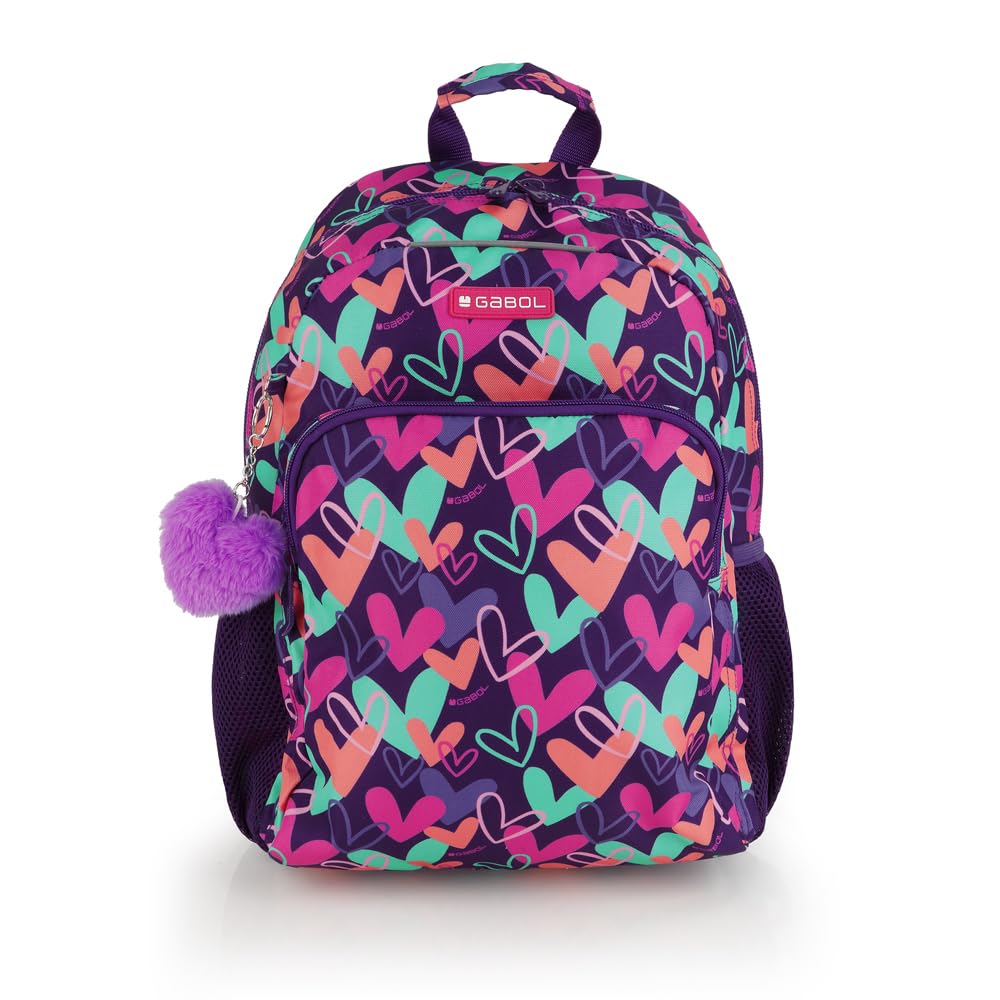 gabol-kokoro-mochila-escolar-adaptable-a-carro-31x41x16-cm-en-poli-ster-resisten image 1