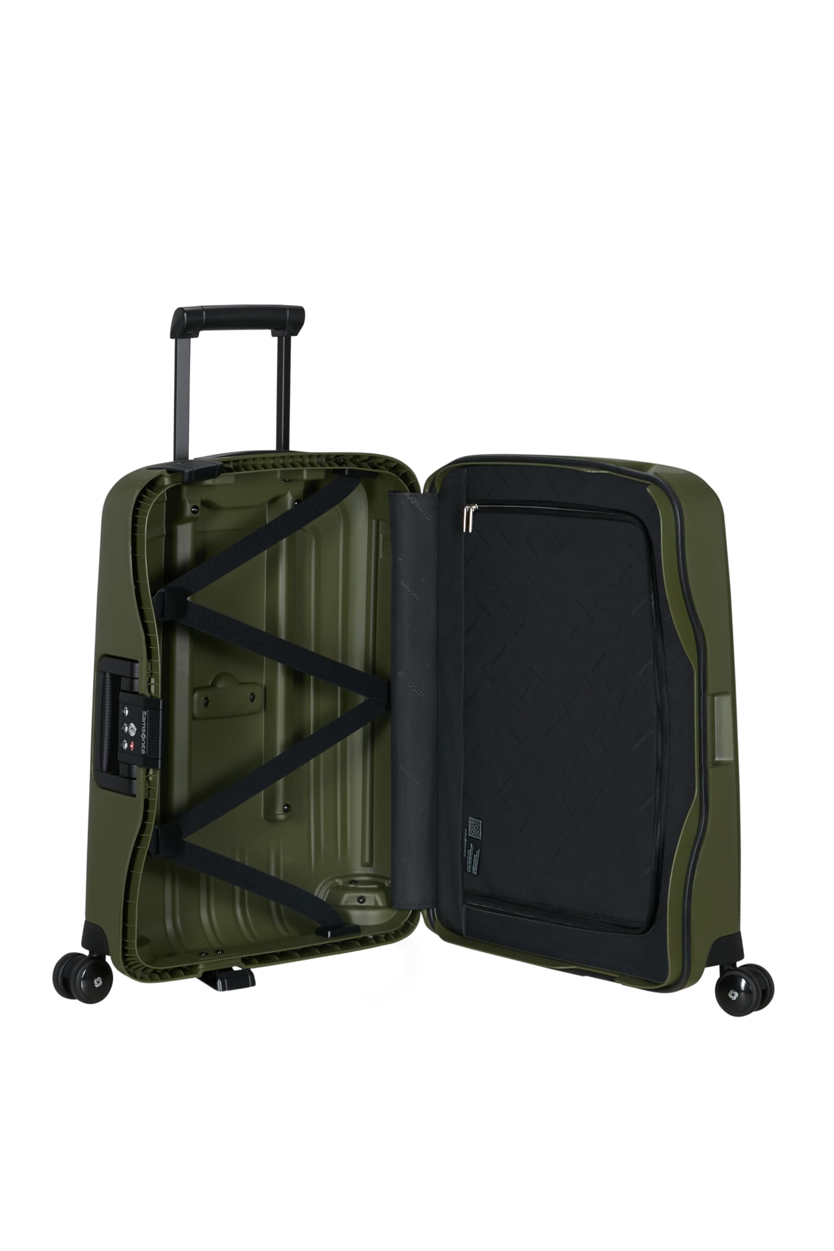 samsonite-s-cure-spinner-s-maleta-de-cabina-55-cm-34-l-cierre-3-puntos-tsa-verde image 5