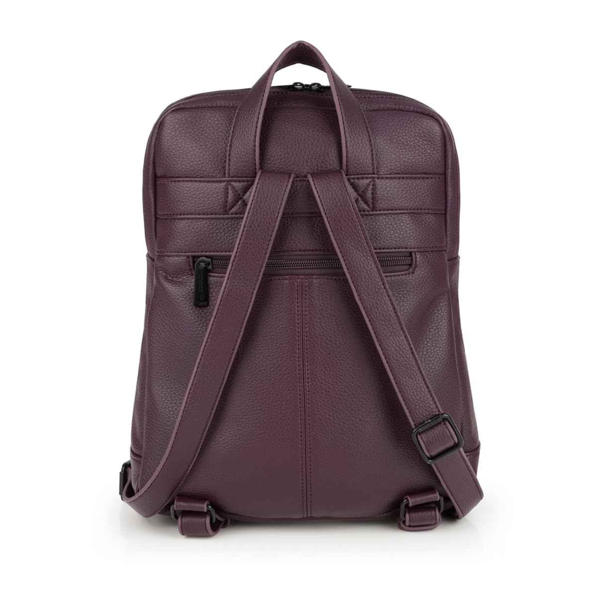 gabol-olivia-mochila-urbana-de-piel-sint-tica-burdeos-26x32x11-cm image 3