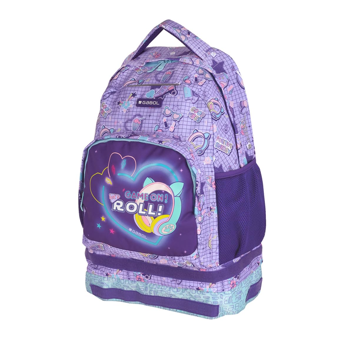 gabol-funny-mochila-escolar-con-ruedas-desmontable-34x46x20-cm-resistente-al-agu image 3