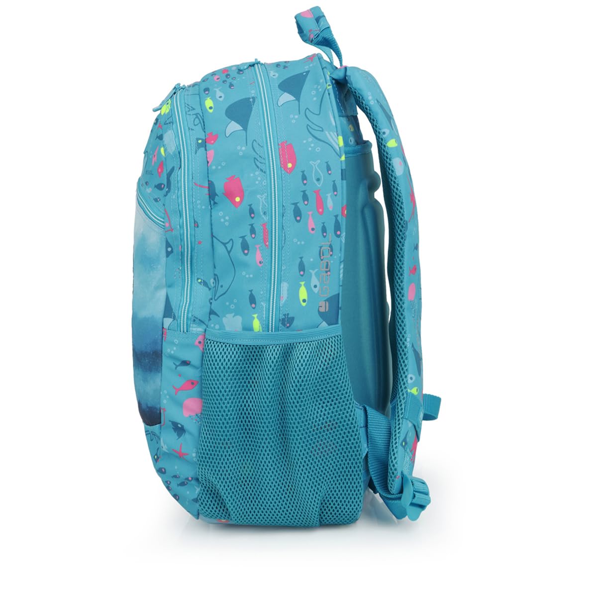 gabol-acqua-mochila-escolar-adaptable-a-carro-34x46x20-cm-turquesa-poli-ster-res image 2