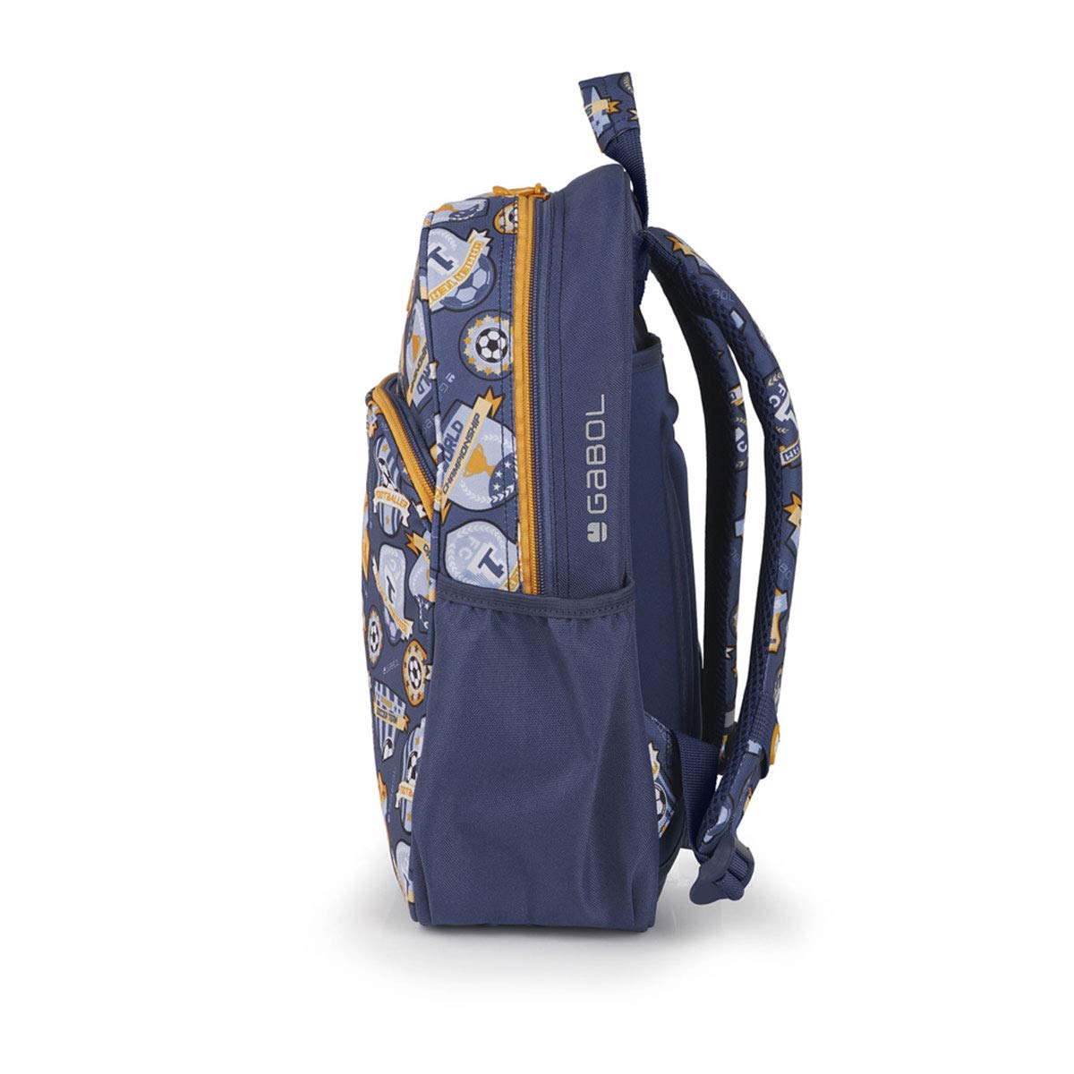 gabol-symbol-mochila-escolar-adaptable-a-carro-ni-os-azul-y-amarillo-con-espalda image 2