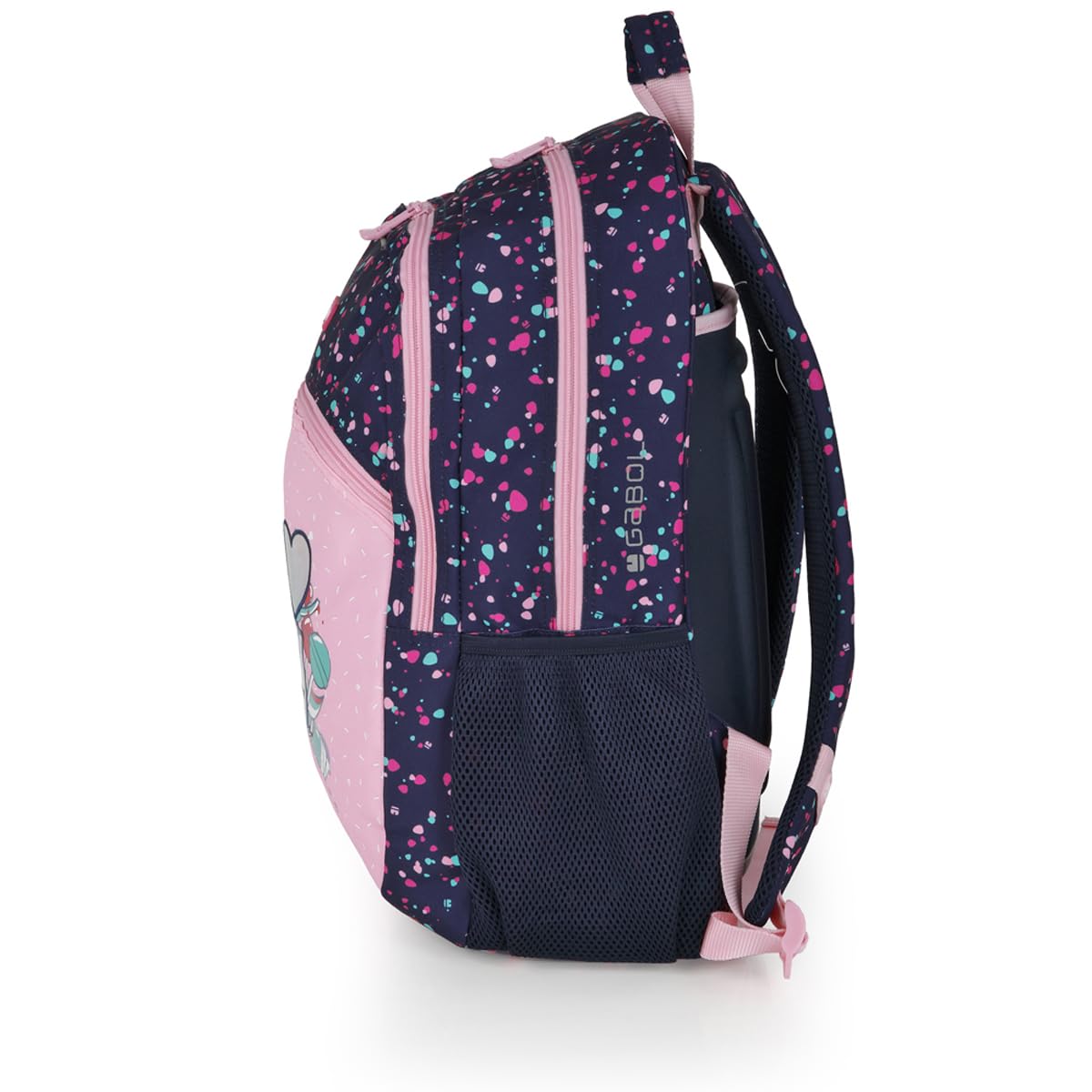 gabol-party-mochila-escolar-adaptable-a-carro-34x46x20-cm-azul-marino-poli-ster- image 2