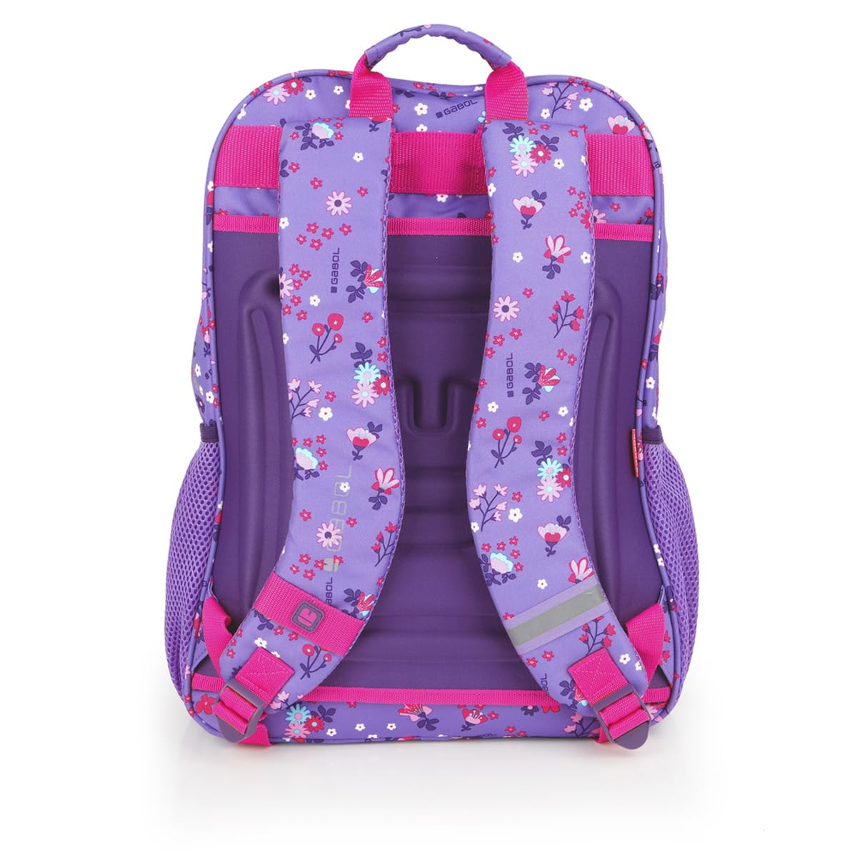 gabol-violet-mochila-escolar-adaptable-a-carro-32x44x15-cm image 3