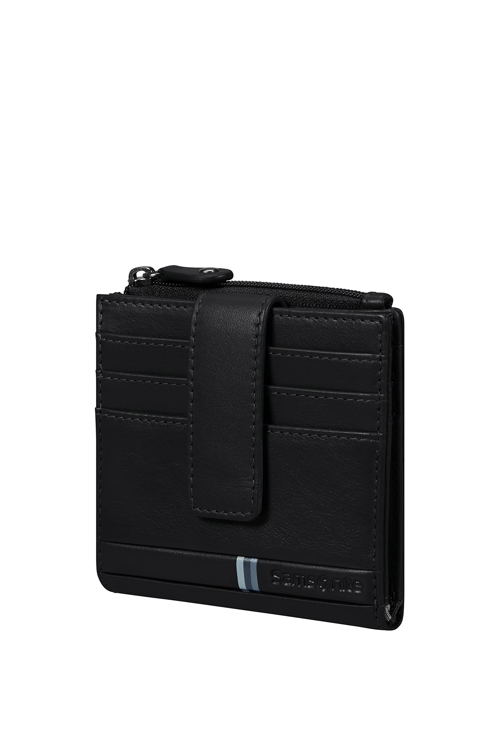 samsonite-flakgedlg-monedero-compacto-negro-10-cm-con-protecci-n-rfid image 1