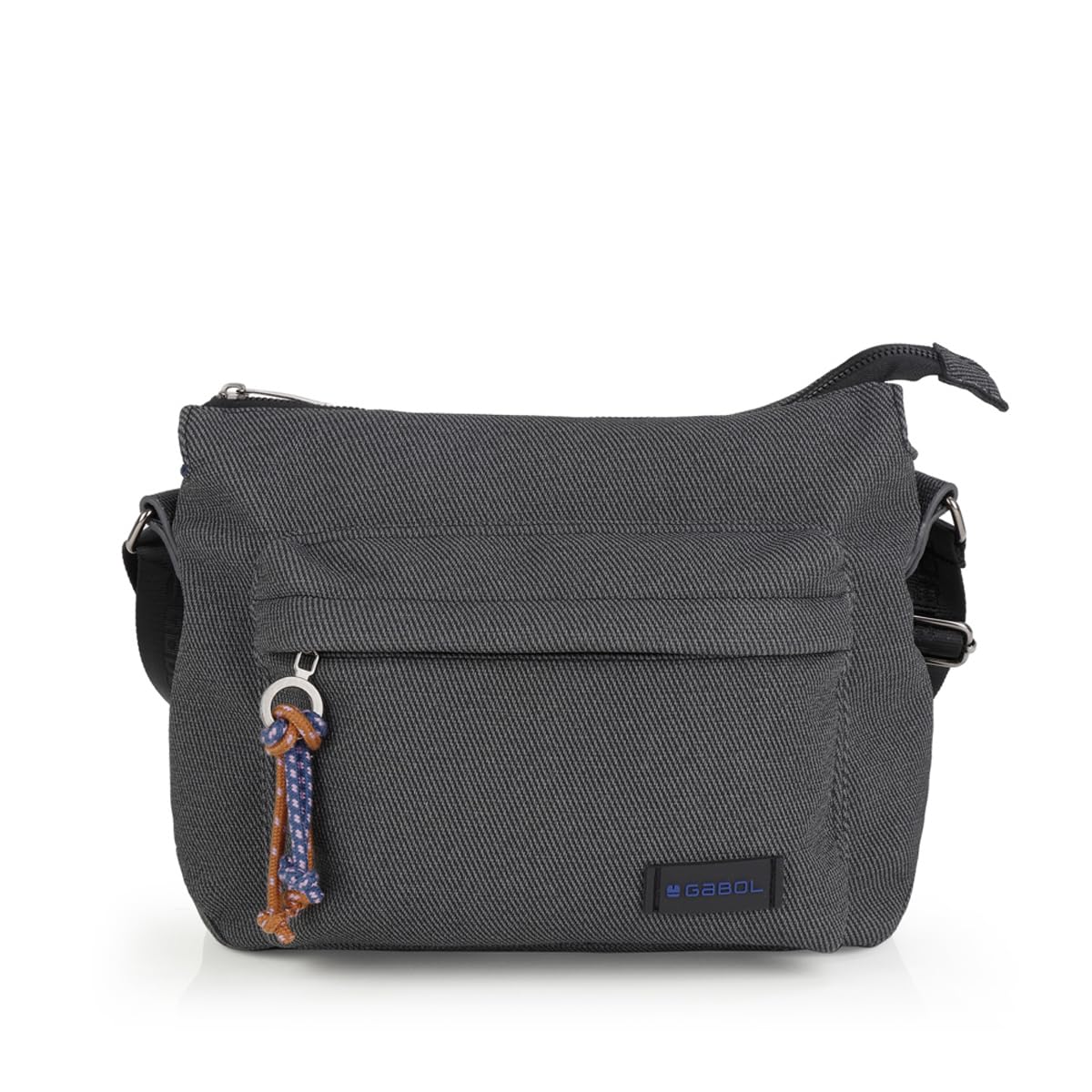 gabol-selma-bolso-bandolera-30x22x9-cm-gris-piel-sint-tica-libre-de-pvc-con-cier image 1