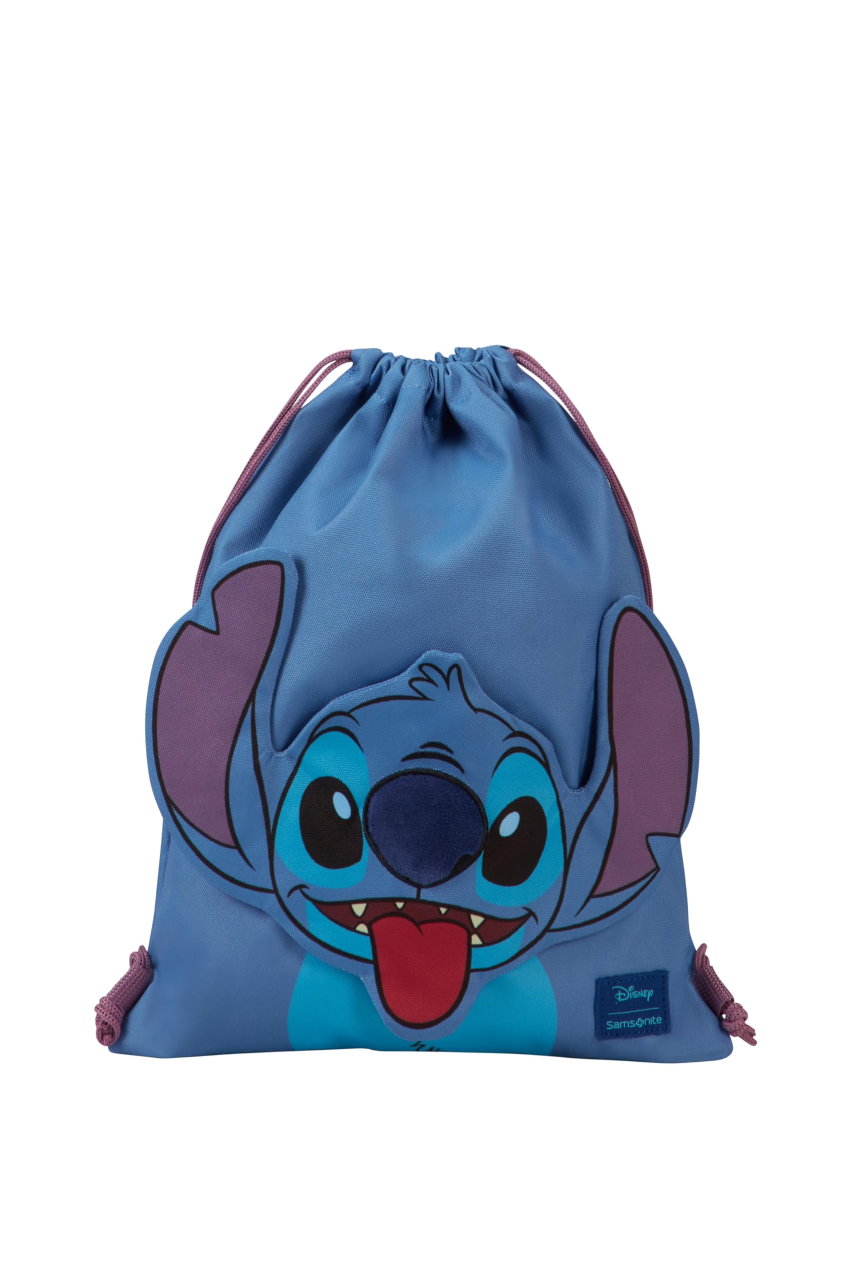 samsonite-sammies-disney-stitch-bolsa-de-cuerdas-infantil-37-cm-con-pet-reciclad image 2
