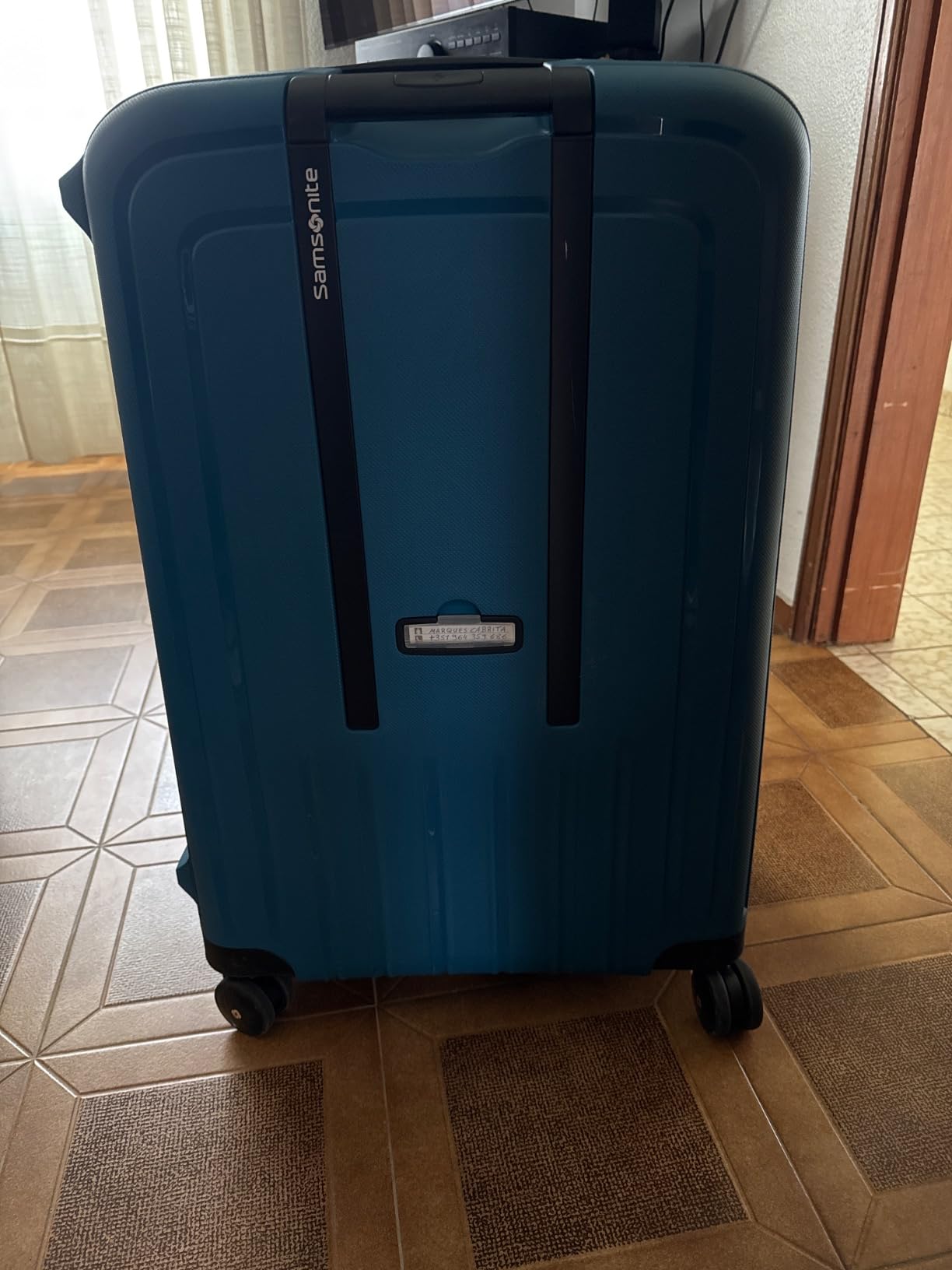 Two weeks of luggage in one suitcase