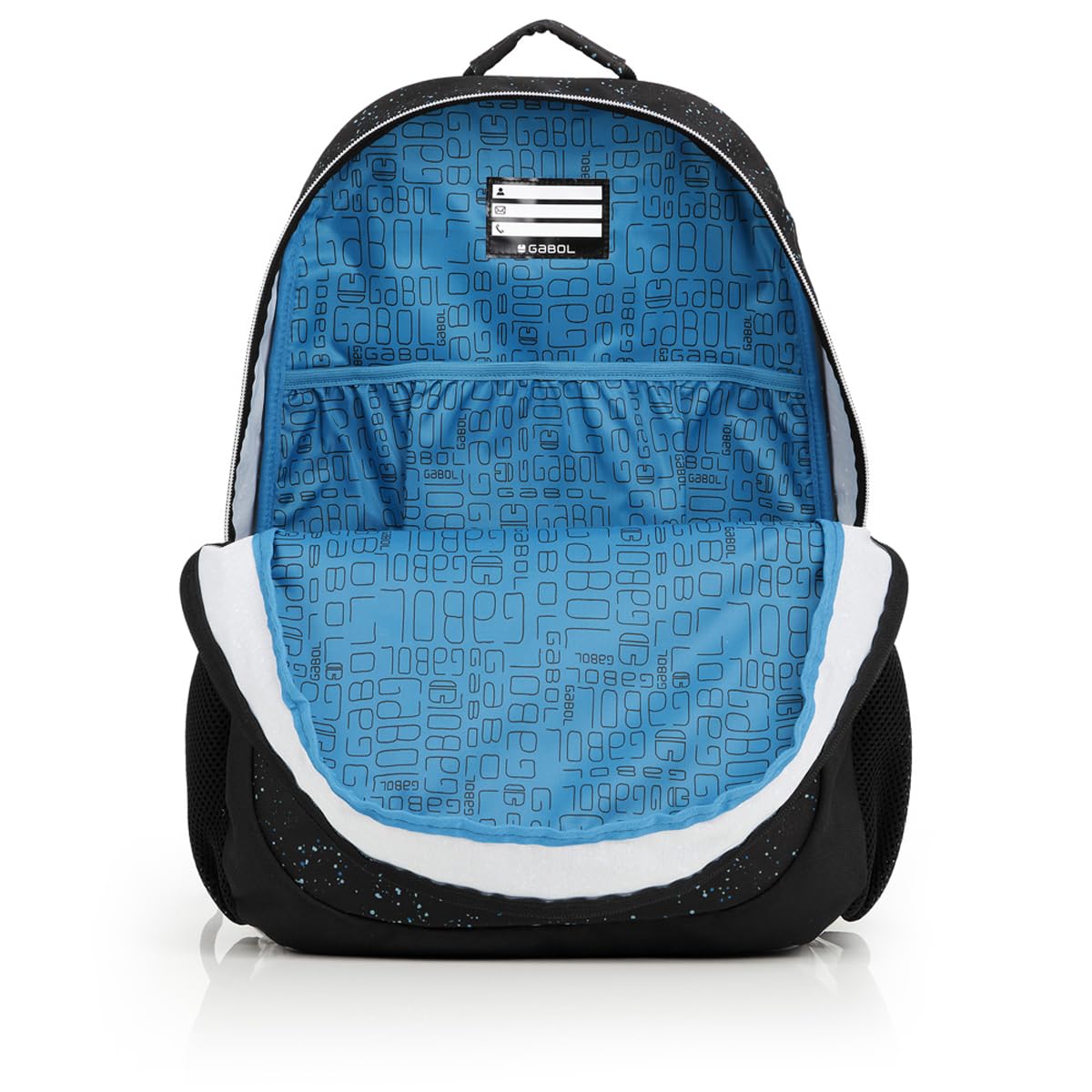 gabol-galaxy-mochila-escolar-adaptable-a-carro-34x46x20-cm-negro-2-compartimento image 3