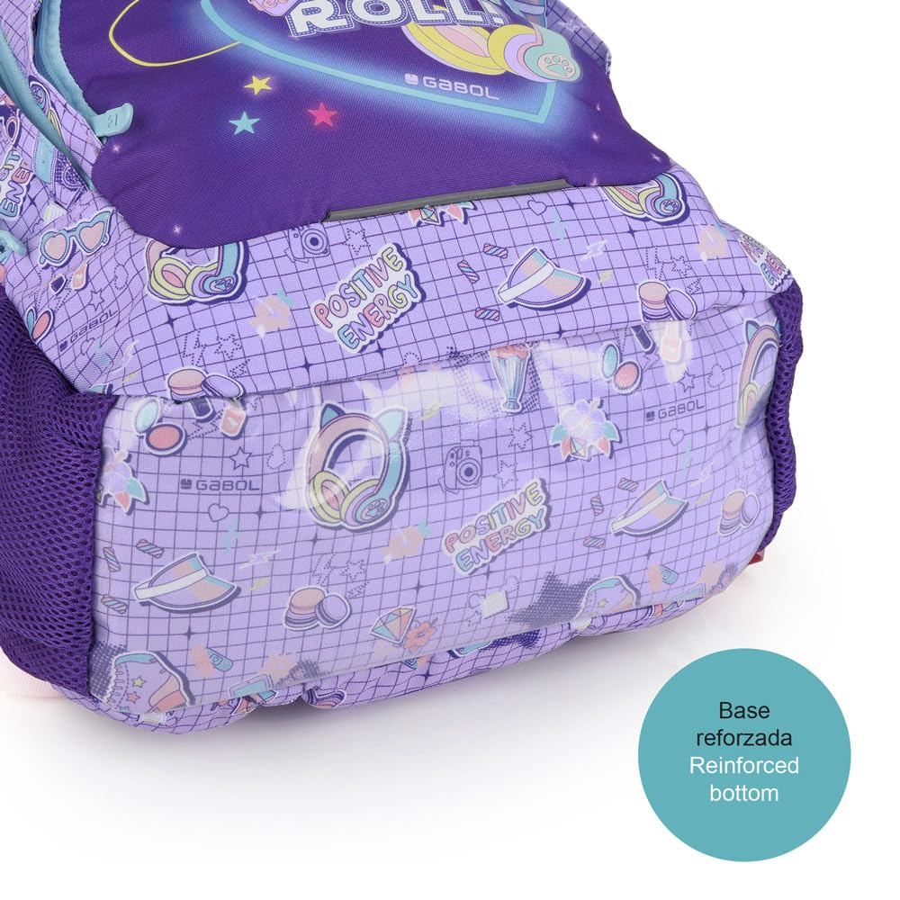 gabol-mochila-escolar-funny-32x44x18-cm-3-compartimentos-port-til-15-6-resistent image 5