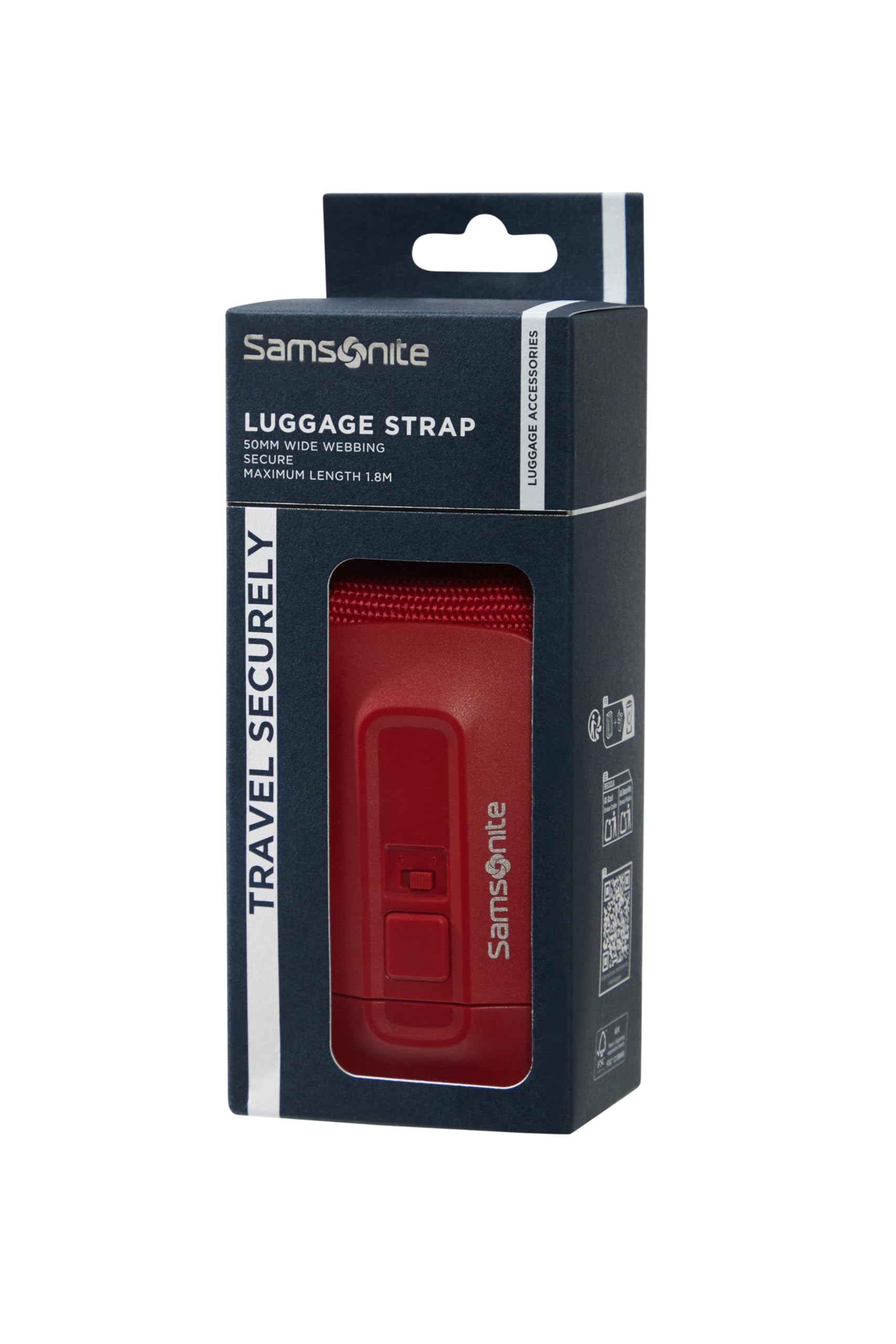samsonite-ta-revolution-correa-de-equipaje-50-mm-ajustable-hasta-1-8-m-hebilla-c image 1
